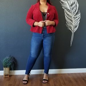 First Issue Red Blazer